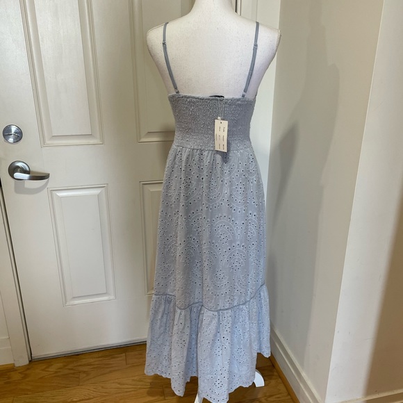 NWT Simplee Eyelet Cottage Core Dress - Picture 4 of 10